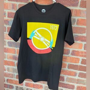 Autotype Black T-Shirt - Classic Car 1972 Graphic